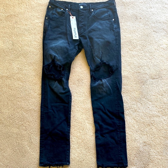 Black ripped never worn - Picture 1 of 4